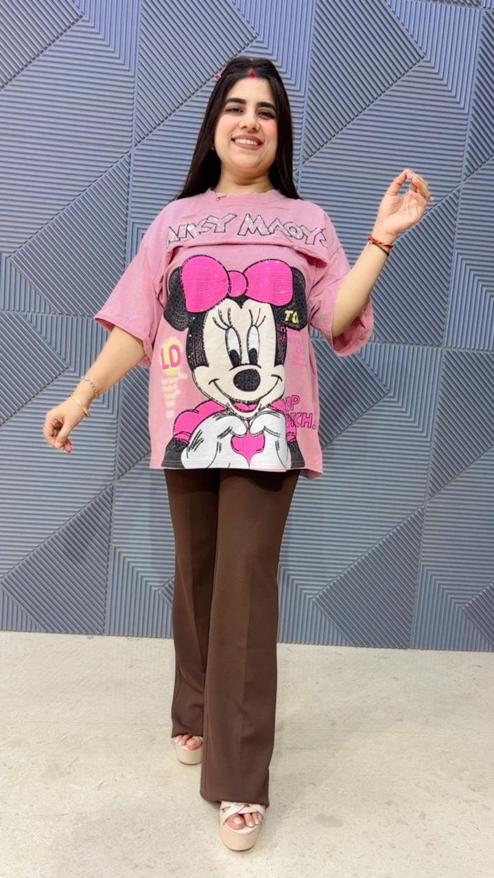 BEAUTIFUL MIKY MAOYS T-SHIRT GGR5144 Girls Glitters
