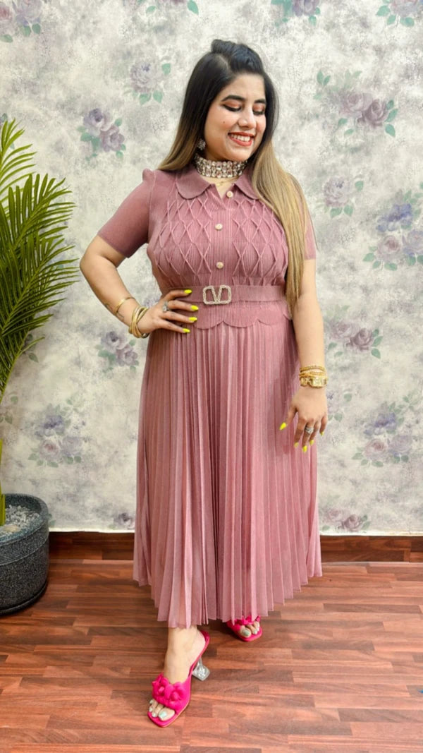 Beautiful Summer Wrinkle Dress GGR054