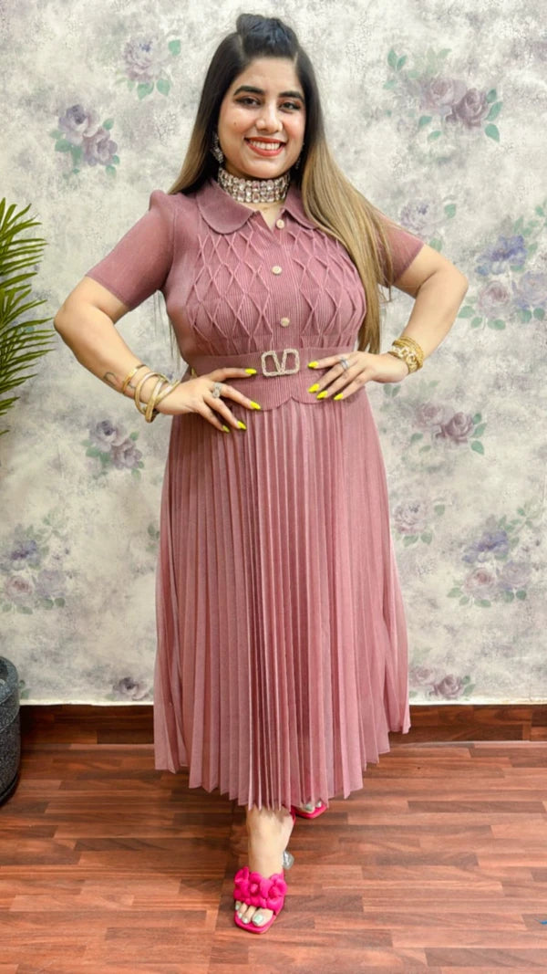 Beautiful Summer Wrinkle Dress GGR054