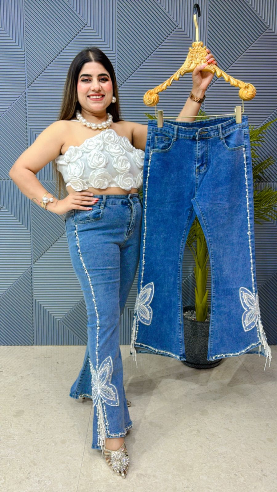 Beautiful Butterfly Jeans GGR1171