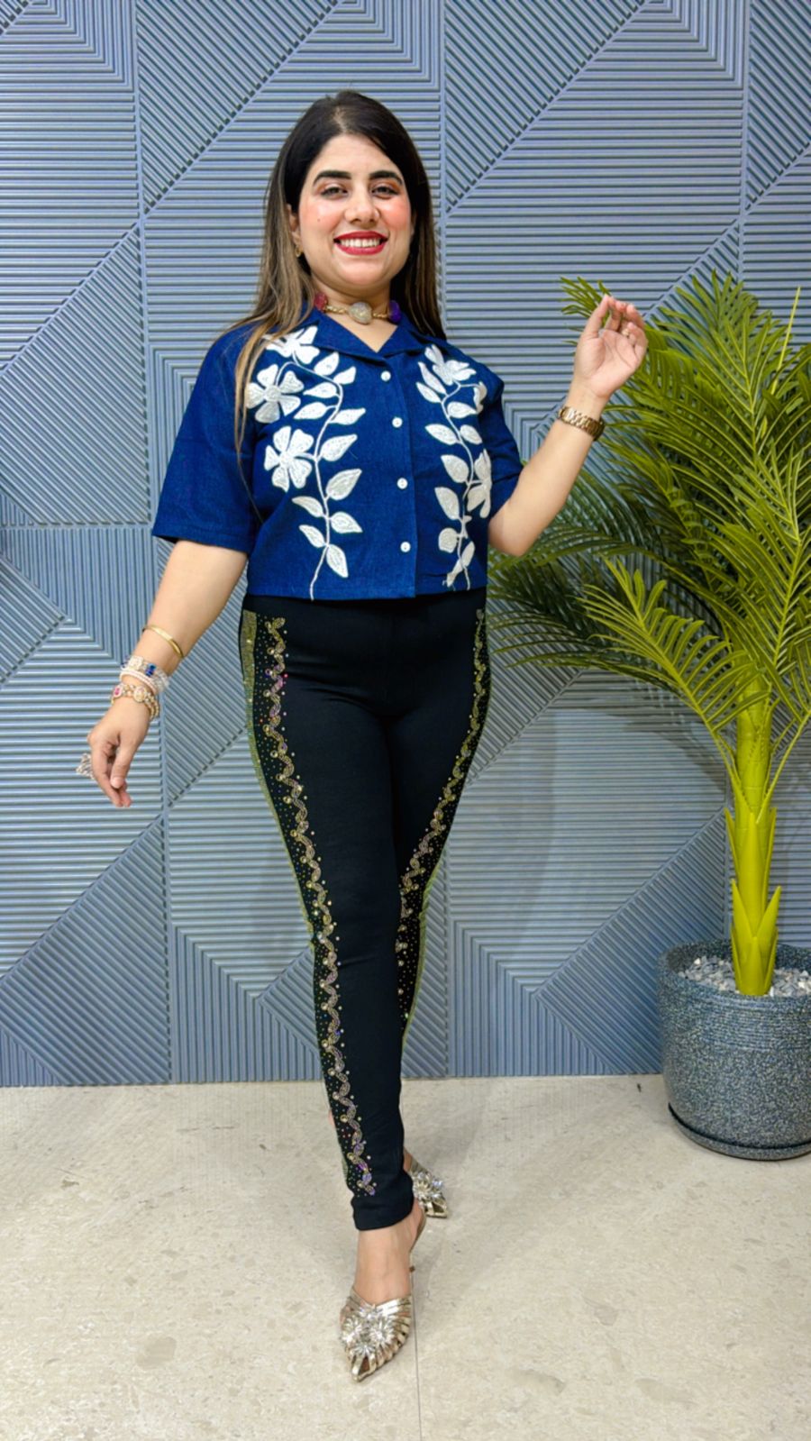 Beautiful Denim Shirt GGR1212