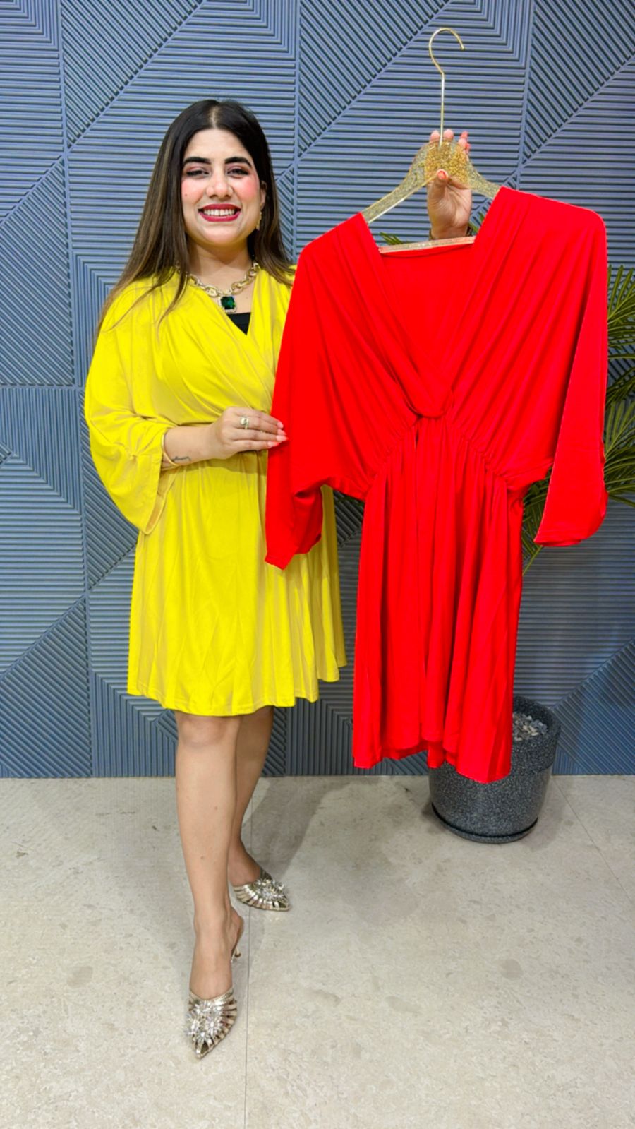 Beautiful Drees With Belt GGR1182
