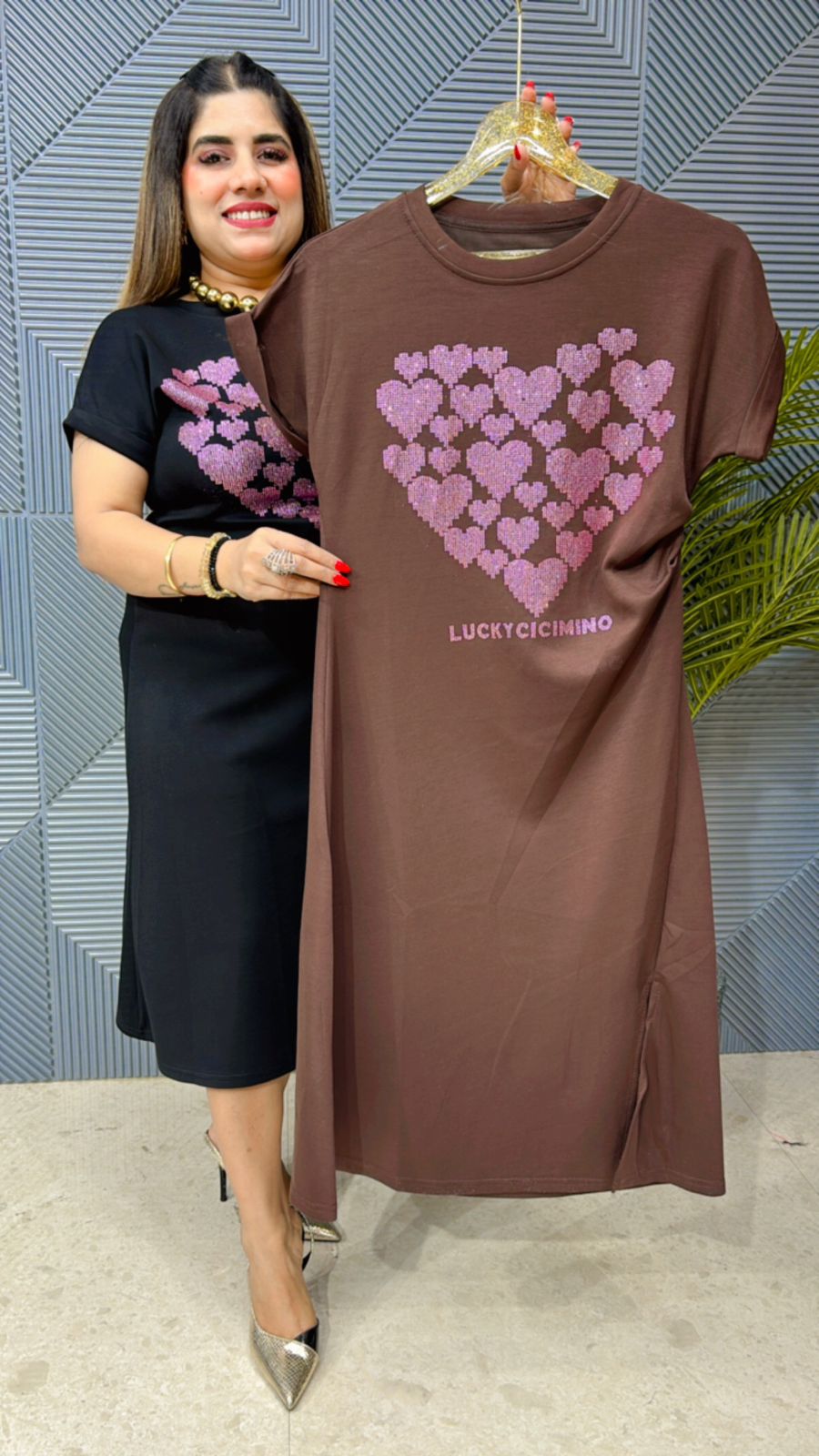Beautiful Heart Summer Dress GGR1107