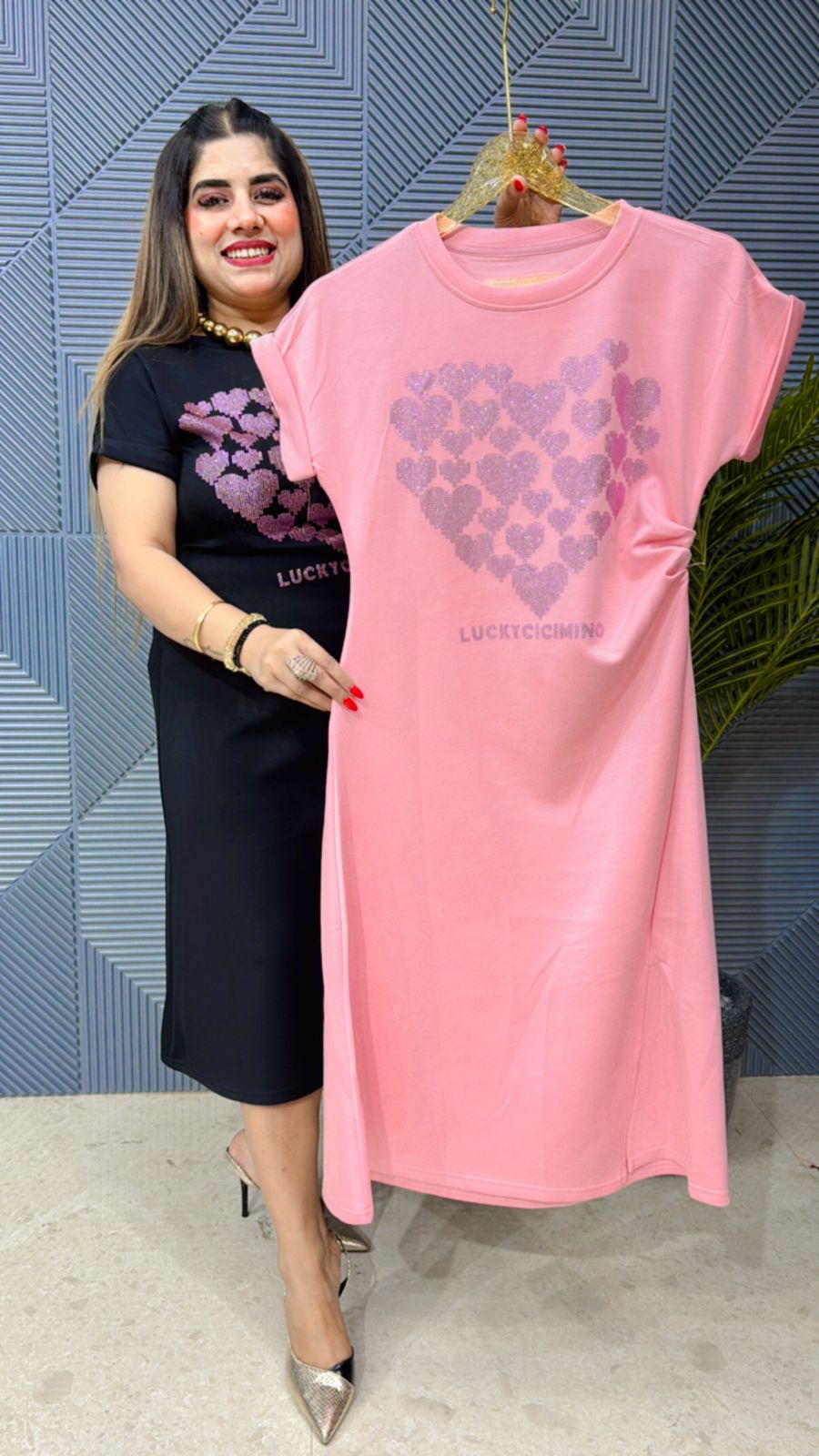 Beautiful Heart Summer Dress GGR1107