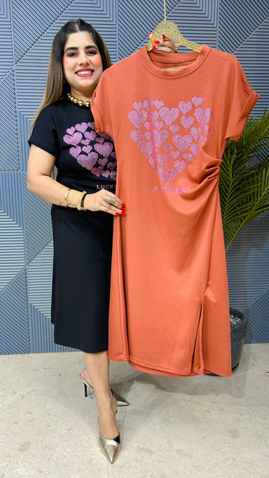 Beautiful Heart Summer Dress GGR1107