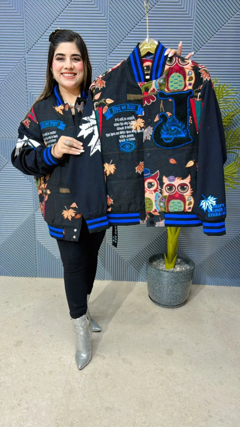 Beautiful Jacket With Embroidery WorkGGR932