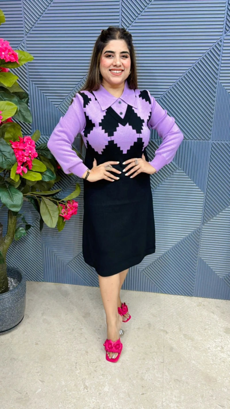 Beautiful Knitted Dress GGR557