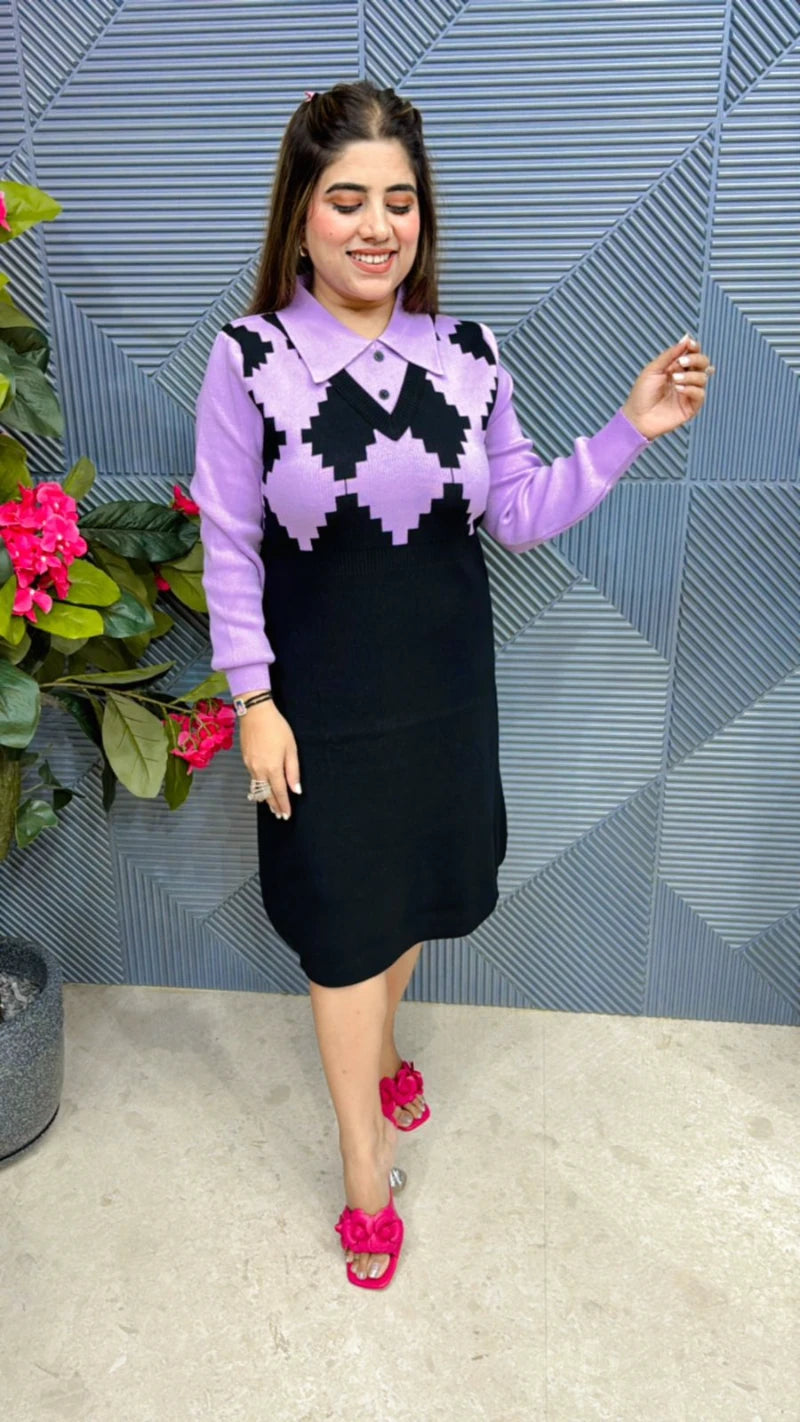 Beautiful Knitted Dress GGR557