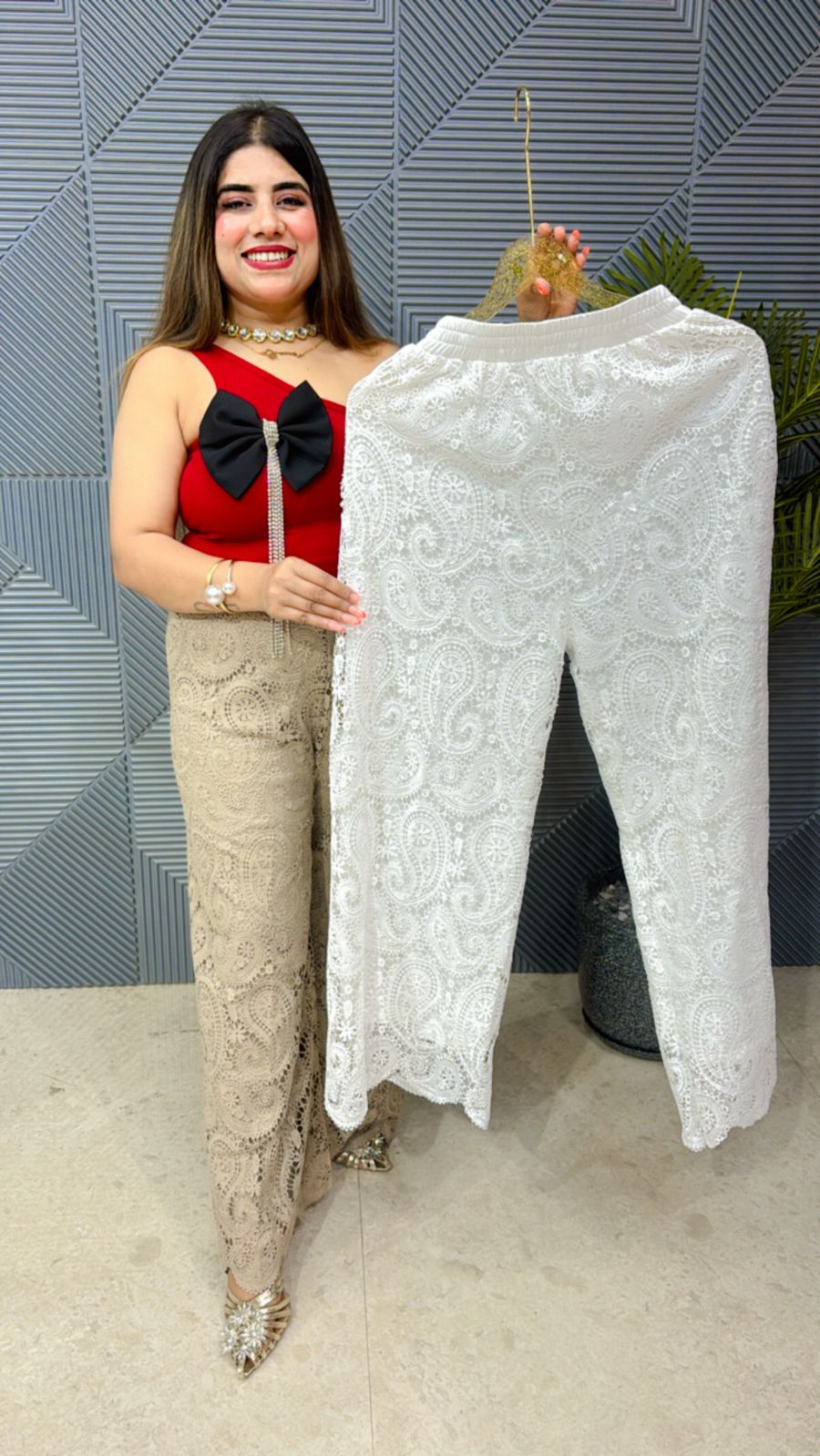 Beautiful Lace Bottom With LIning GGR1180