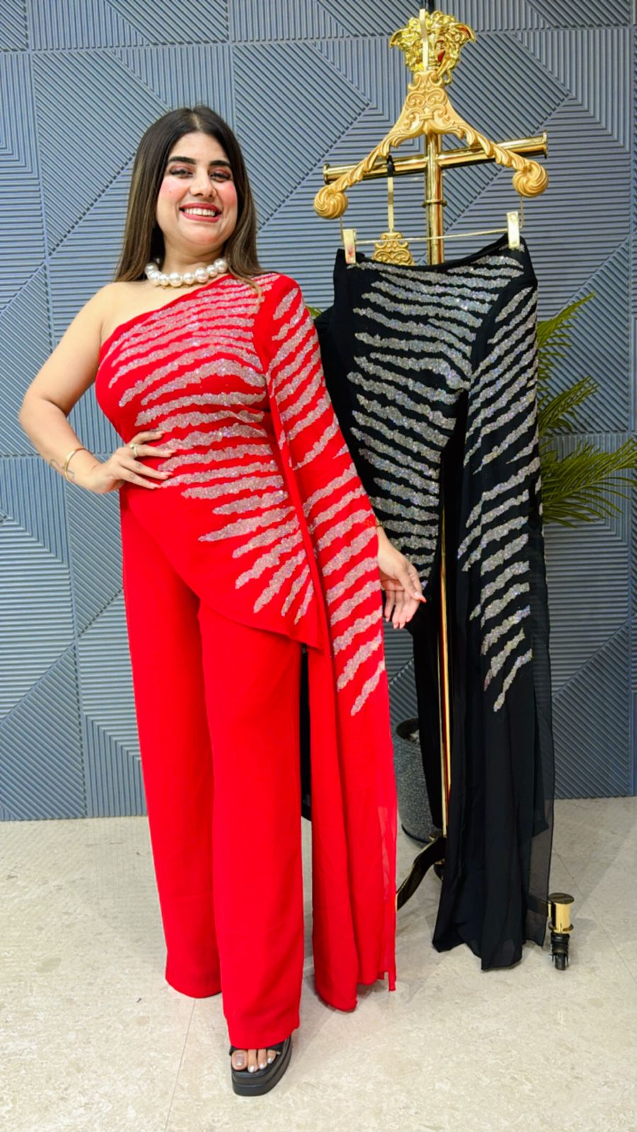 Beautiful One Shoulder Dress GGR1145