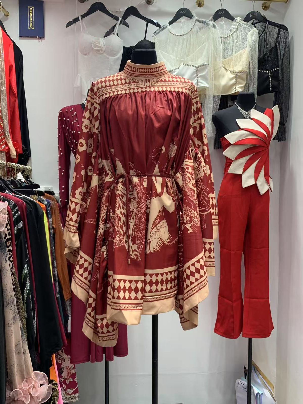 Beautiful Pattern Print Dress GGR1193