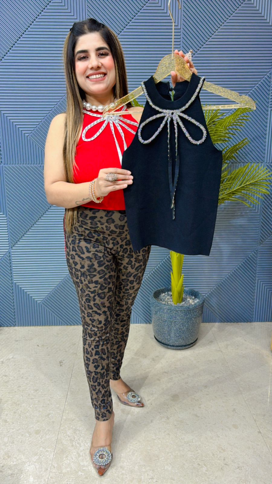 Beautiful Premium Knitted Designer Top GGR1030