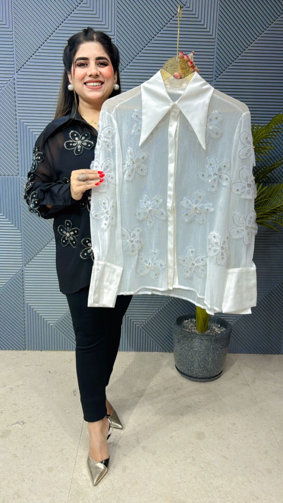 Beautiful Premium Partywear Shirt GGR1084
