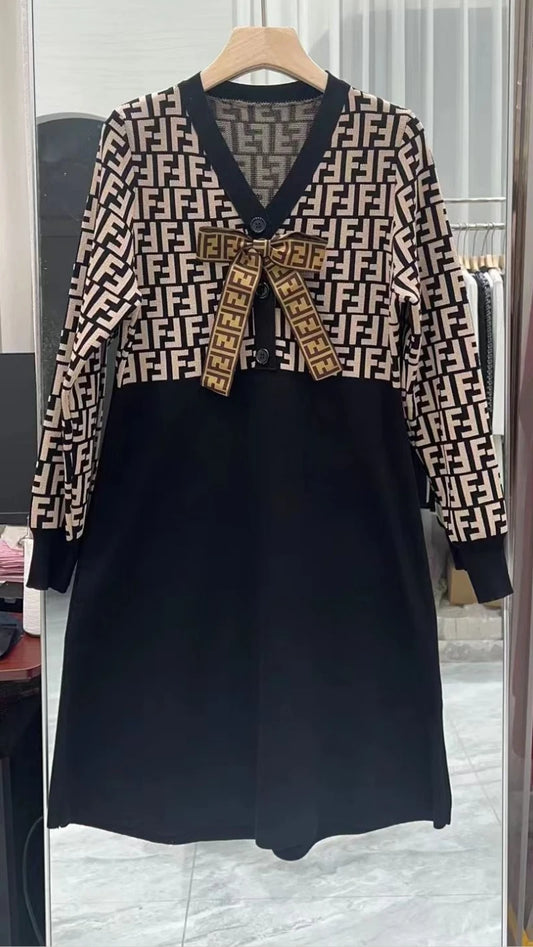 Beautiful Premium Quality Knitted Dress GGR672