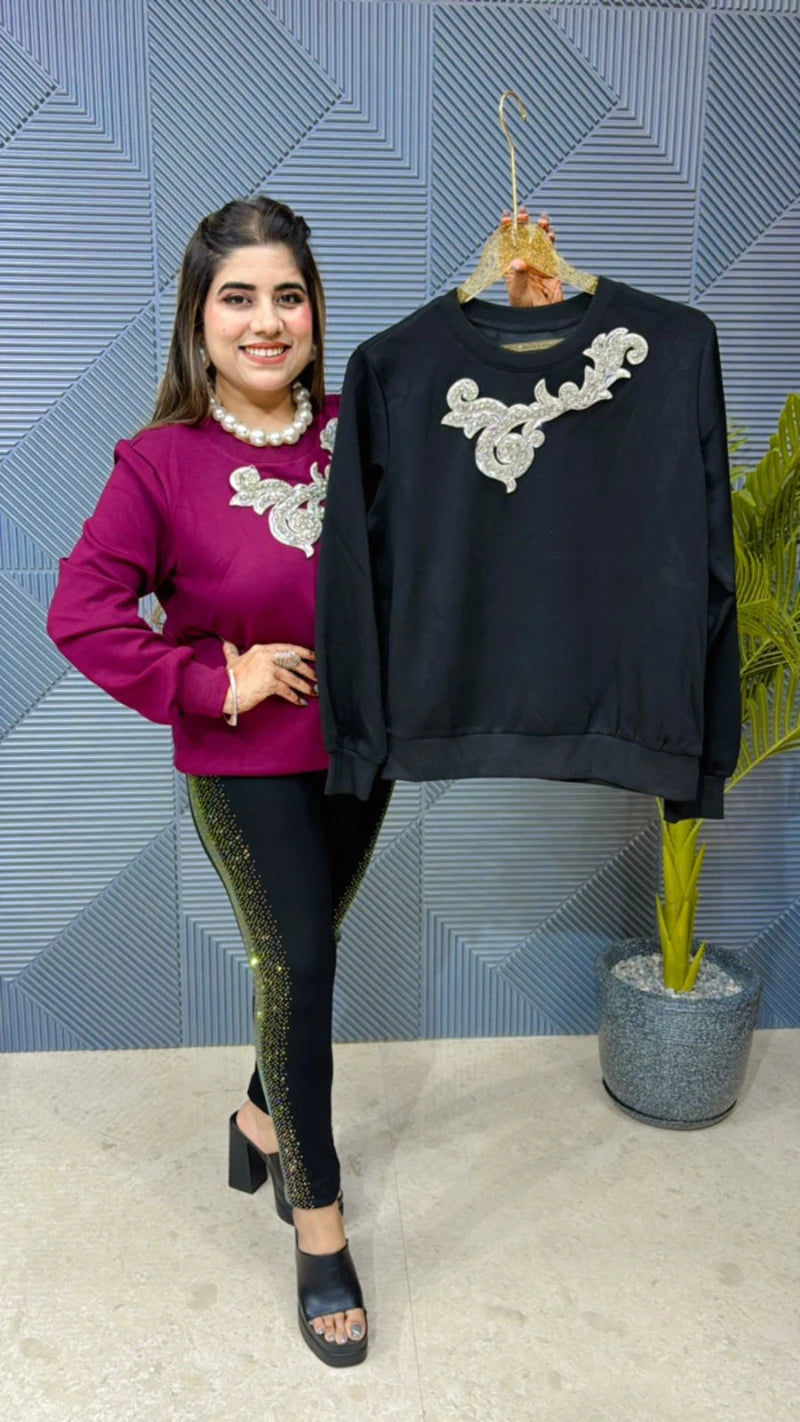 Beautiful Premium Quality Swarovski Top GGR711