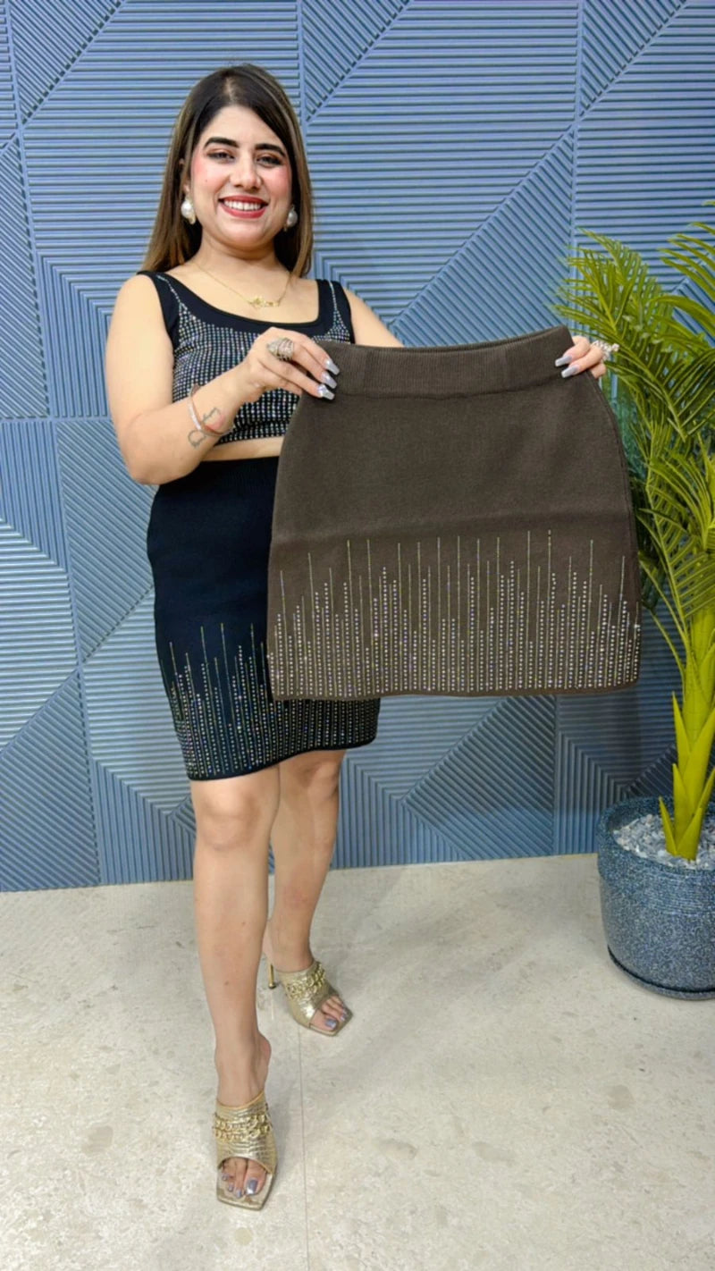 Beautiful Premium Wool Skirt GGR757