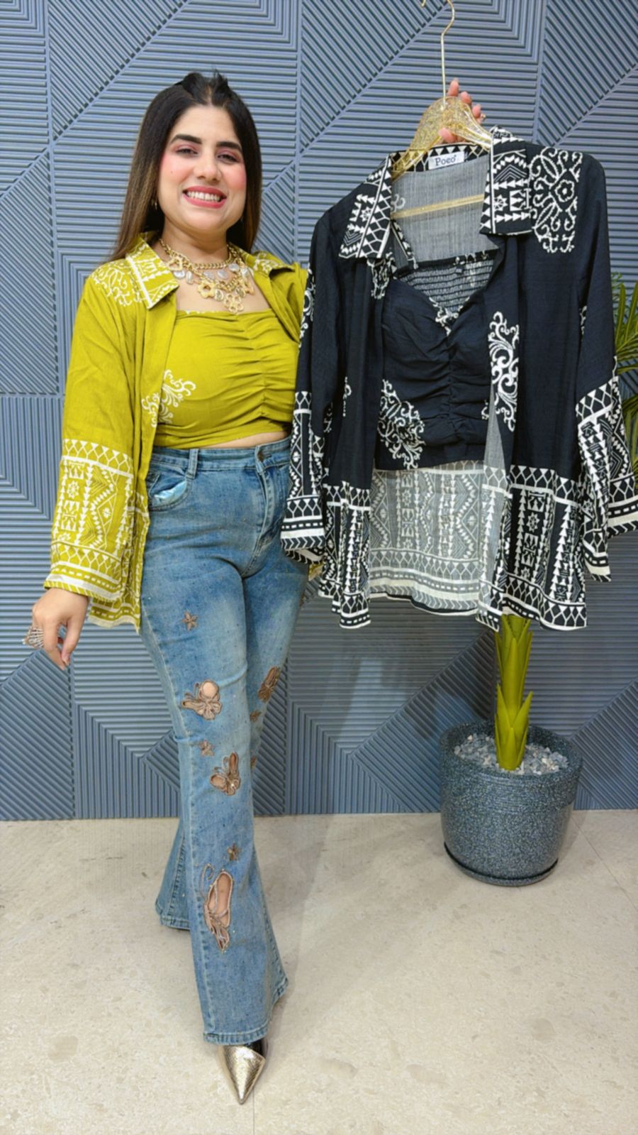Beautiful Summer Top With Bustier GGR1303
