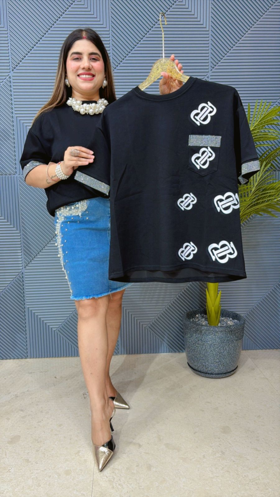Beautiful Summer Top With Pocket GGR1252