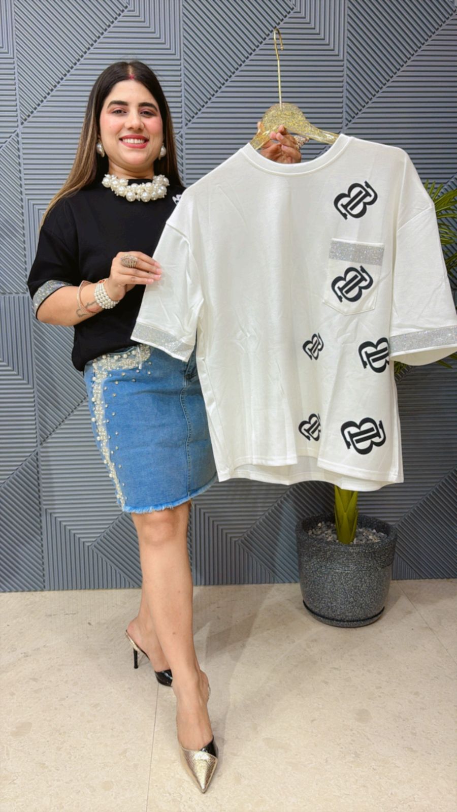 Beautiful Summer Top With Pocket GGR1252