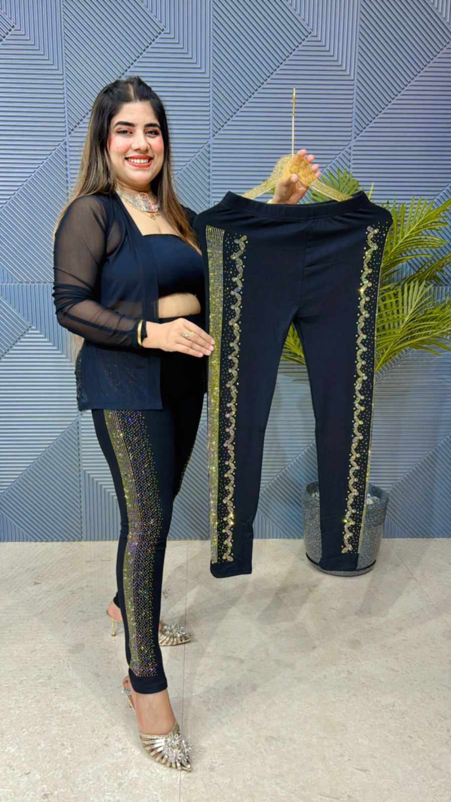 Beautiful Swarovski Leggings GGR1227