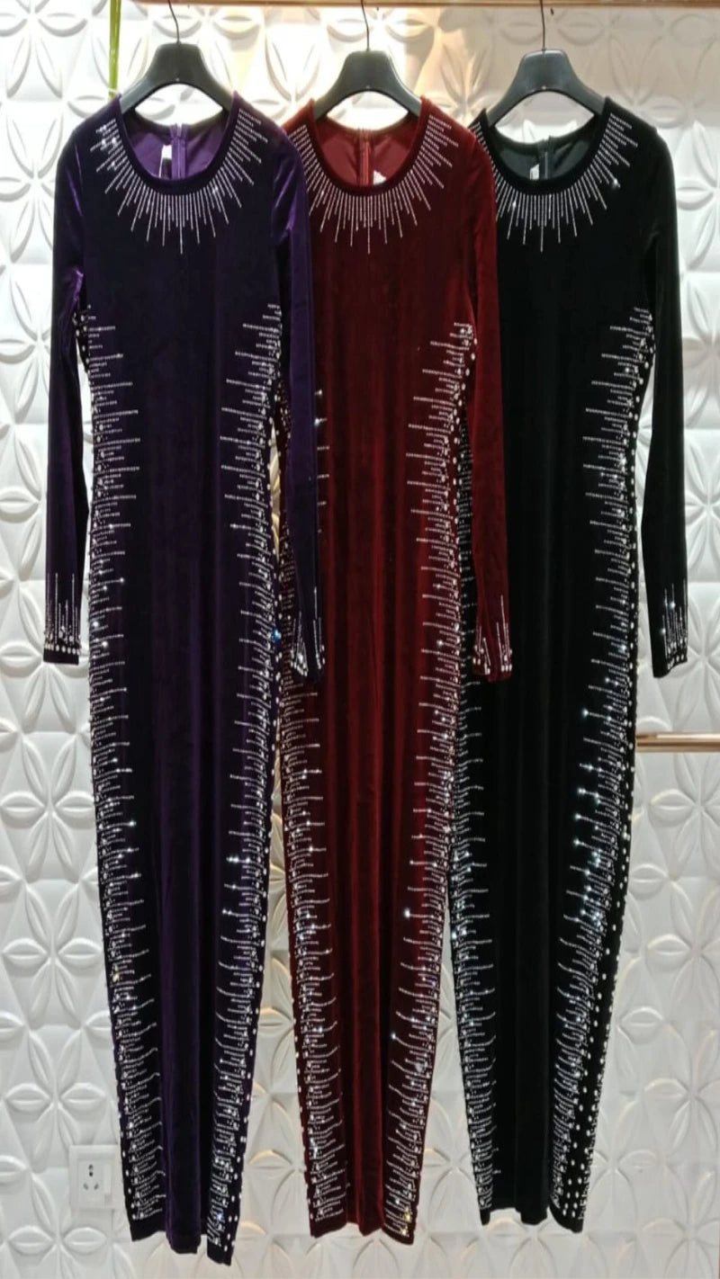 Beautiful Velvet Dress GGR619