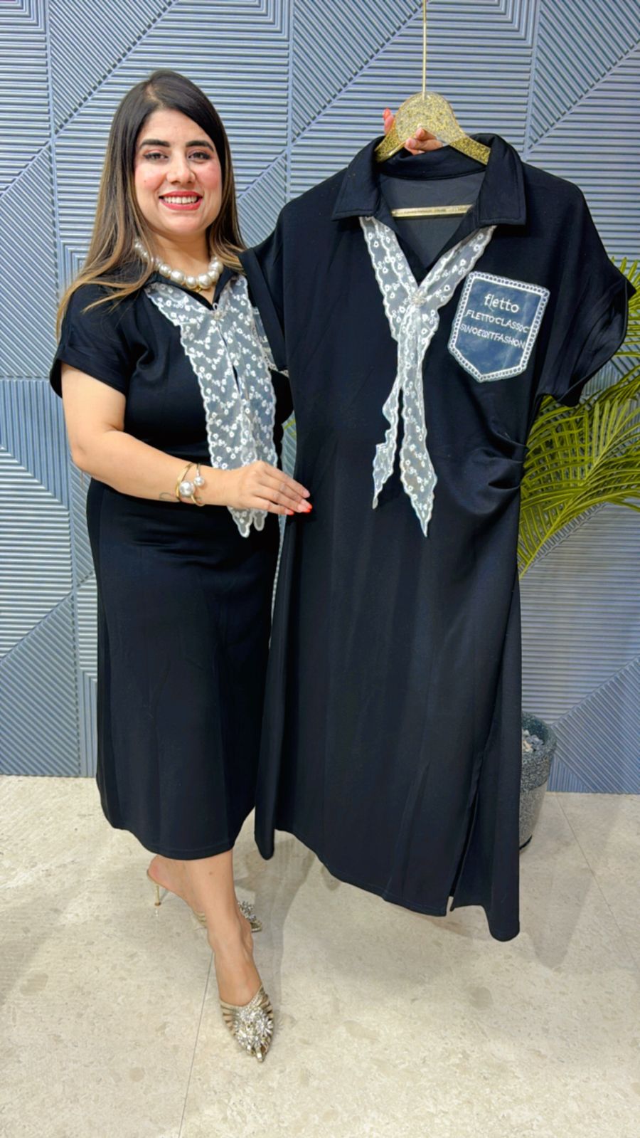Comfortable Summer Dress With Front Pocket GGR1188