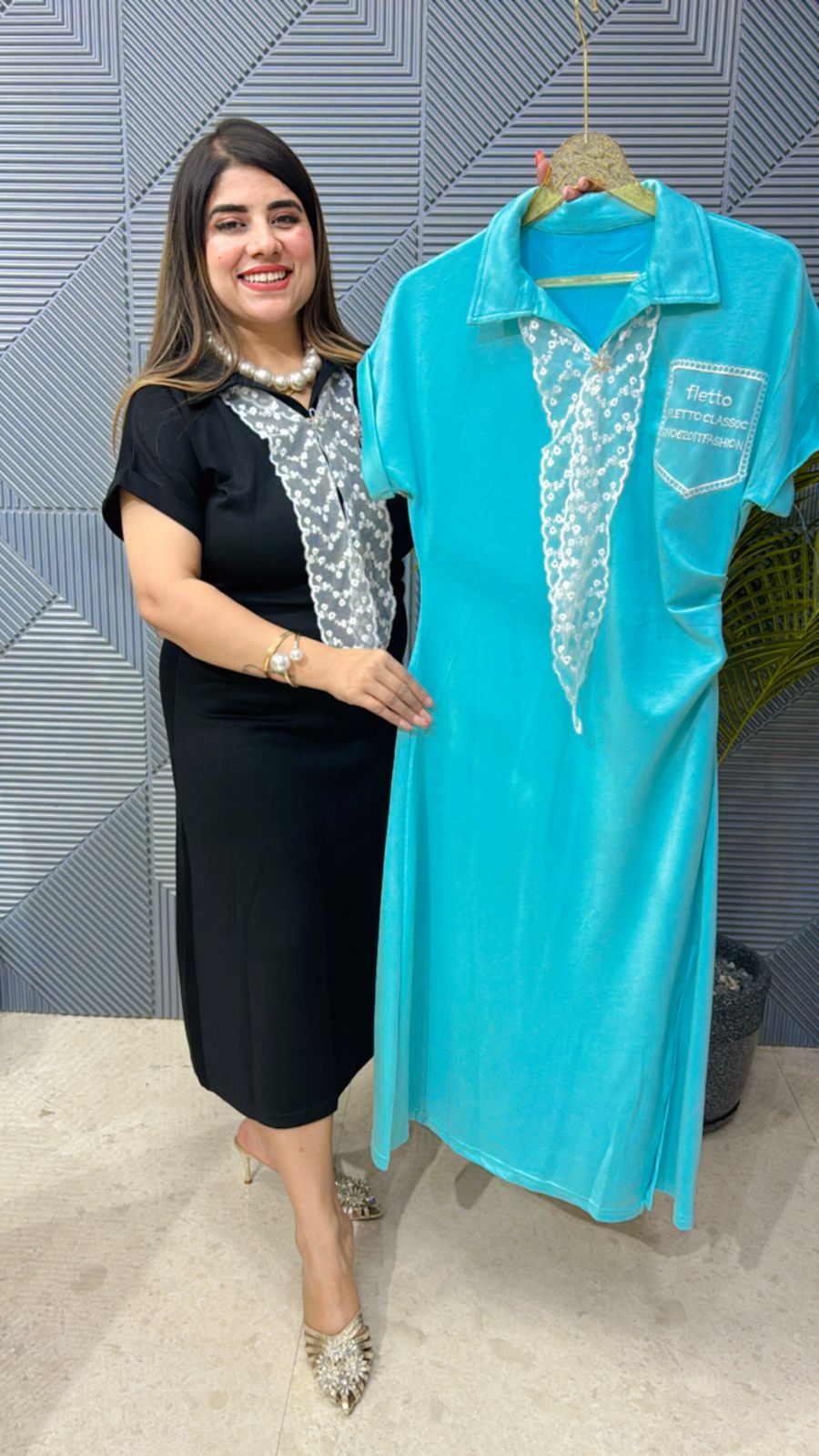 Comfortable Summer Dress With Front Pocket GGR1188