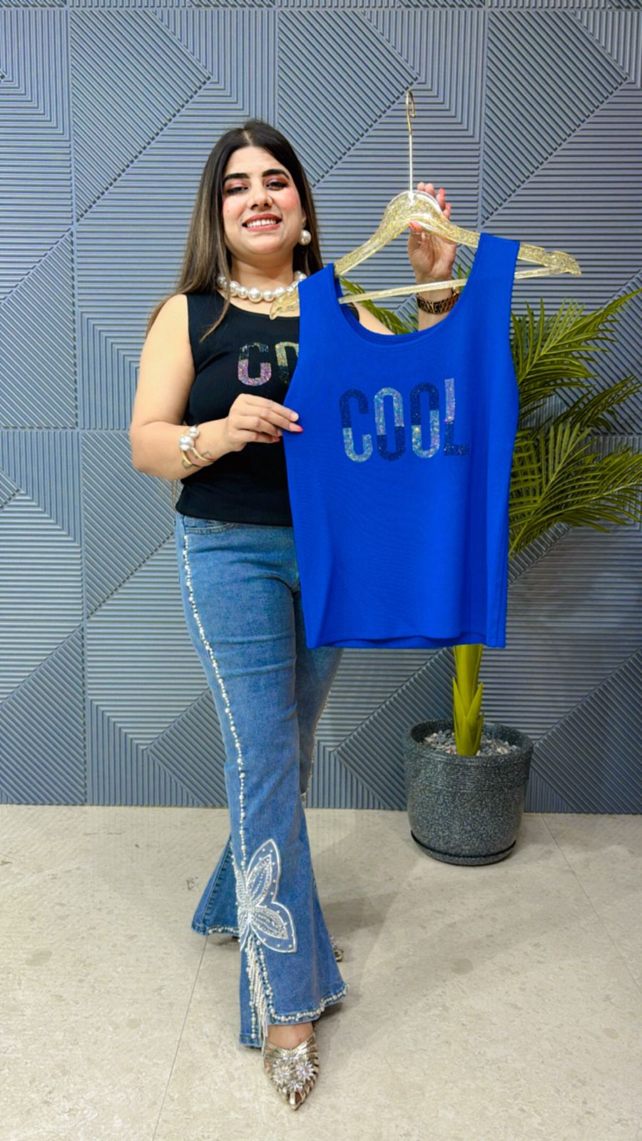 Comfortable and Cool Summer Top GGR1162
