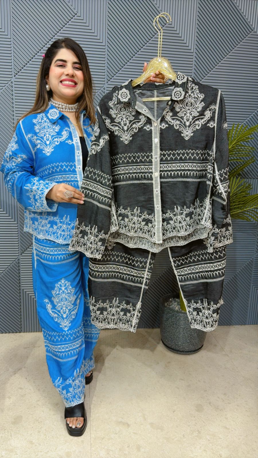 Cute Cotton Print Co-Ord Set GGR1329