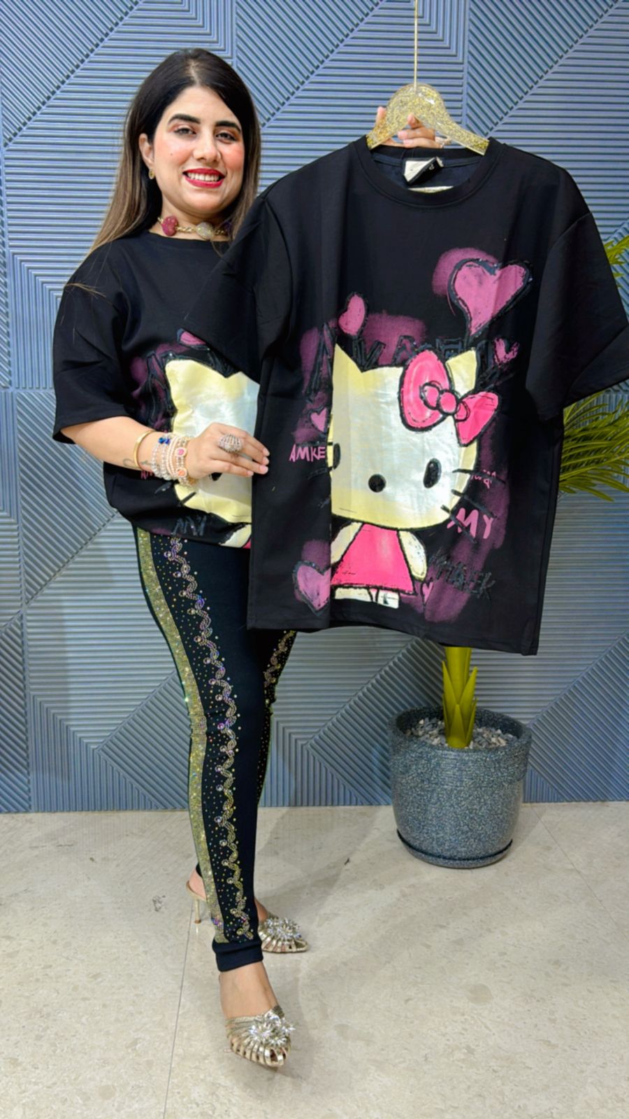 Cute Kitty T Shirt GGR1211