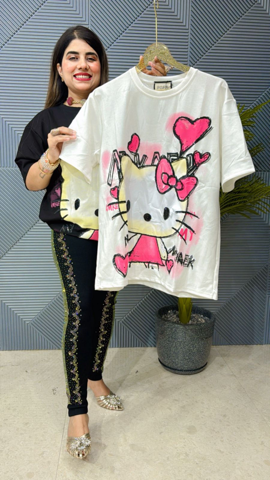 Cute Kitty T Shirt GGR1211