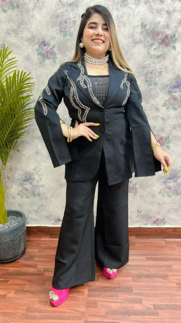 Designer Crape Cord Set GGR039