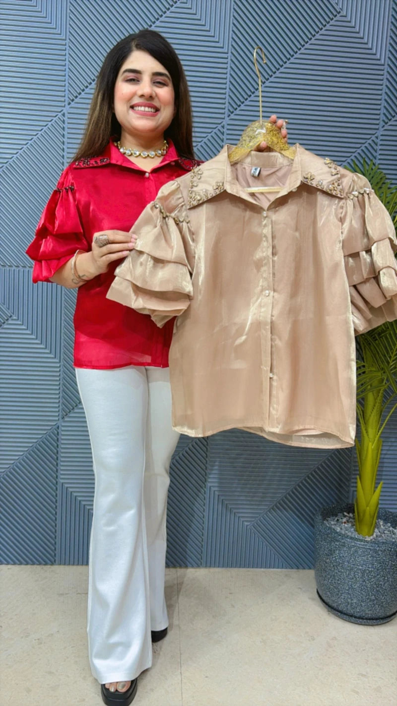 PARTY WEAR BEAUTIFUL PREMIUM TOP GGR1542