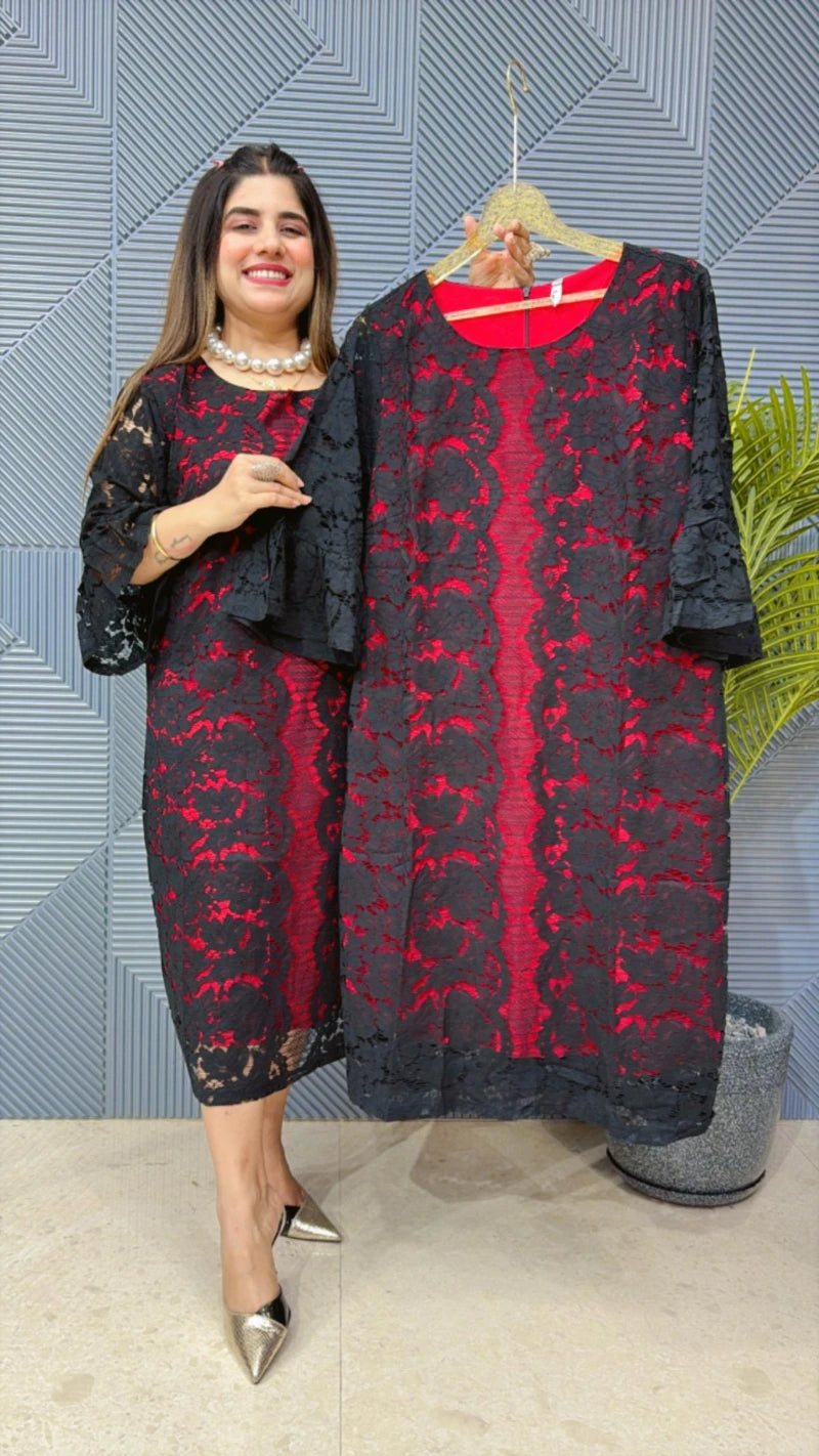 3D WORK DRESS FOR SUMMERS GGR1576