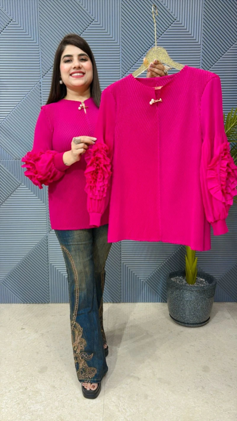 PREMIUM WRINKLE TOP GGR1686