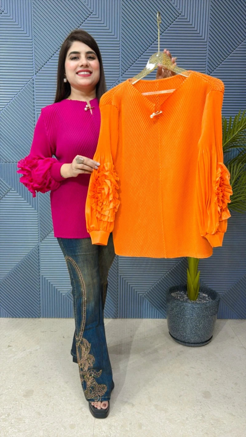 PREMIUM WRINKLE TOP GGR1686