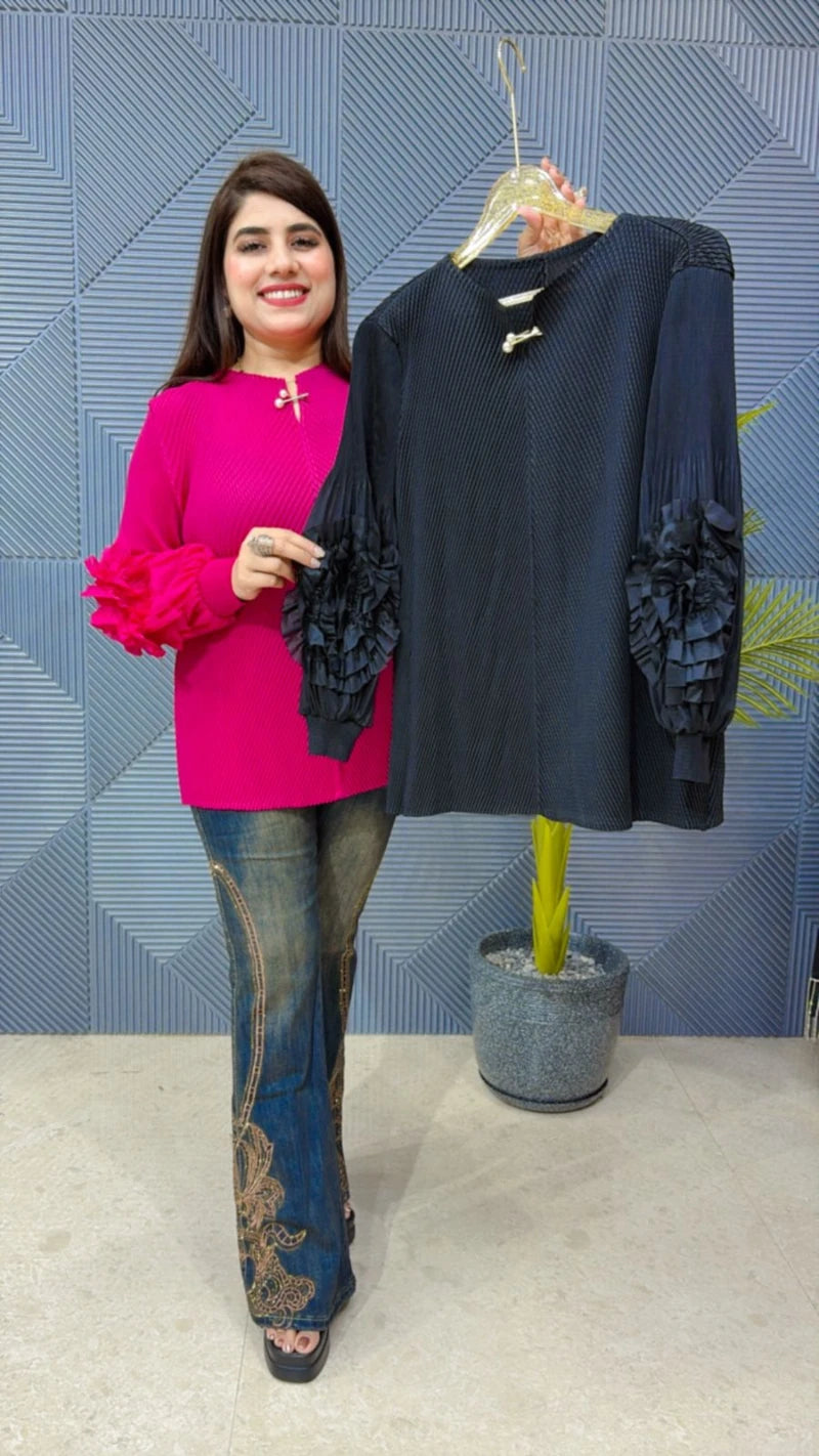 PREMIUM WRINKLE TOP GGR1686