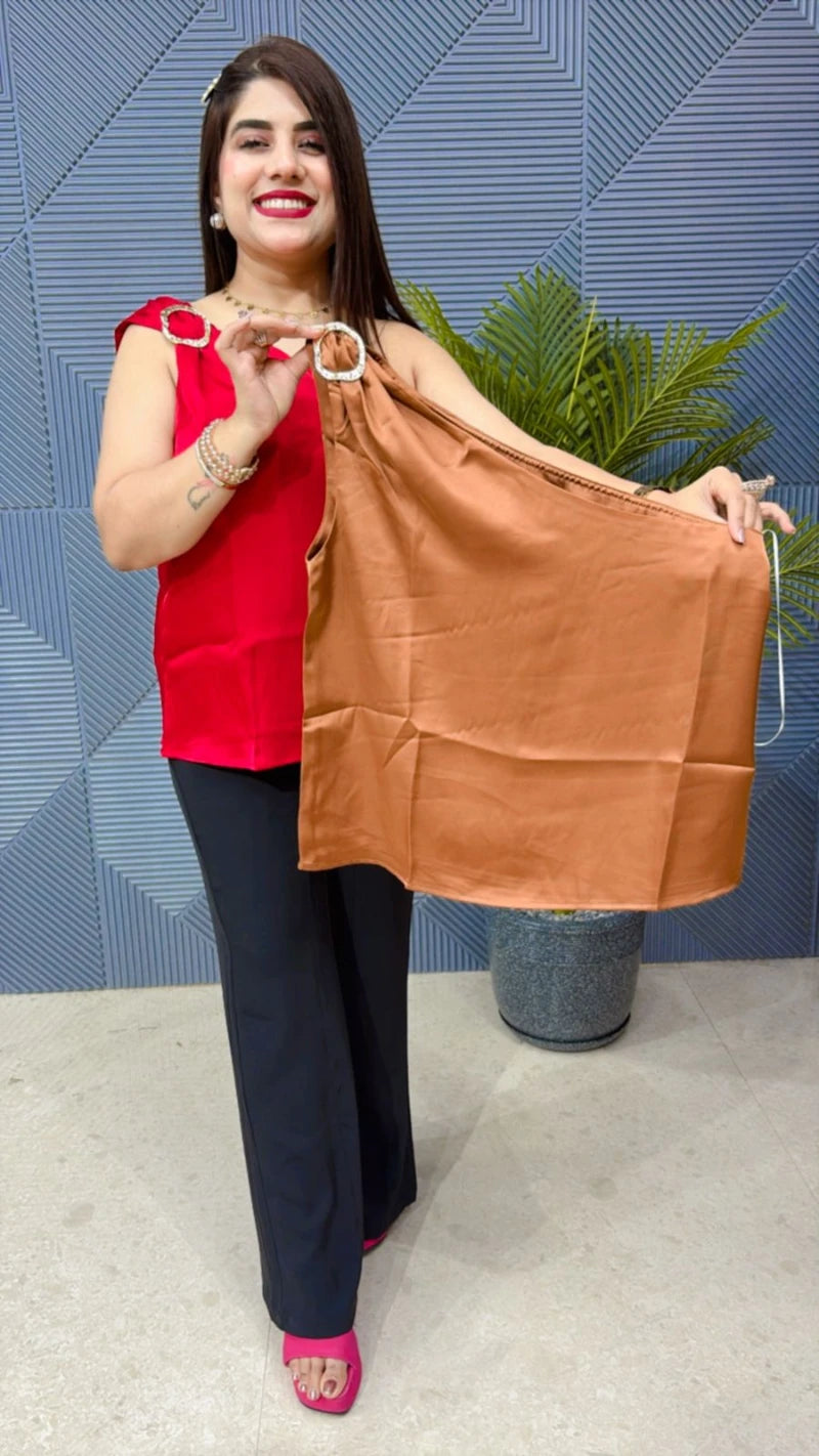 PREMIUM ONE SHOULDER TOP GGR1755