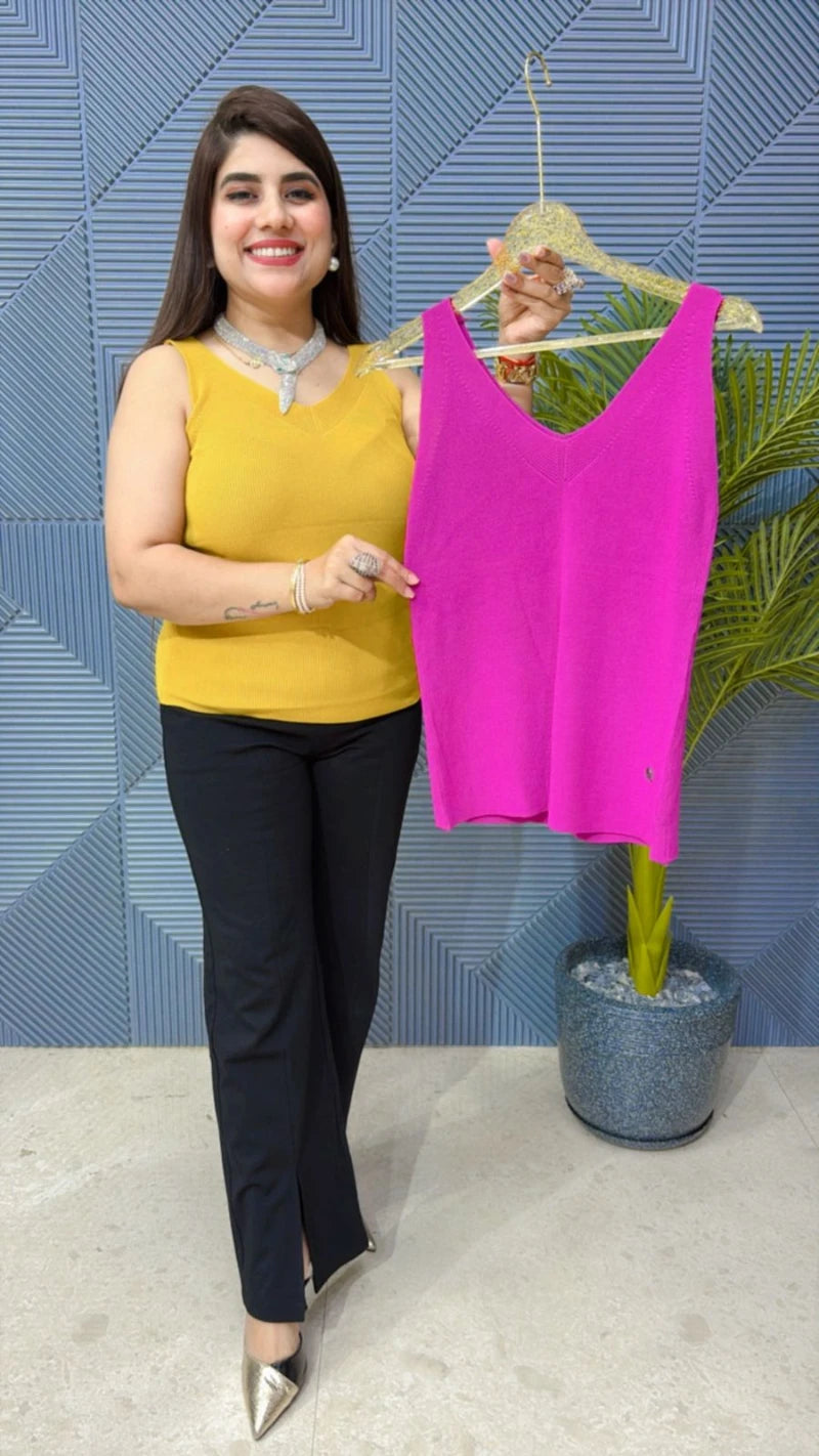 PREMIUM SUMMER CUT SLEEVS TOP GGR1803