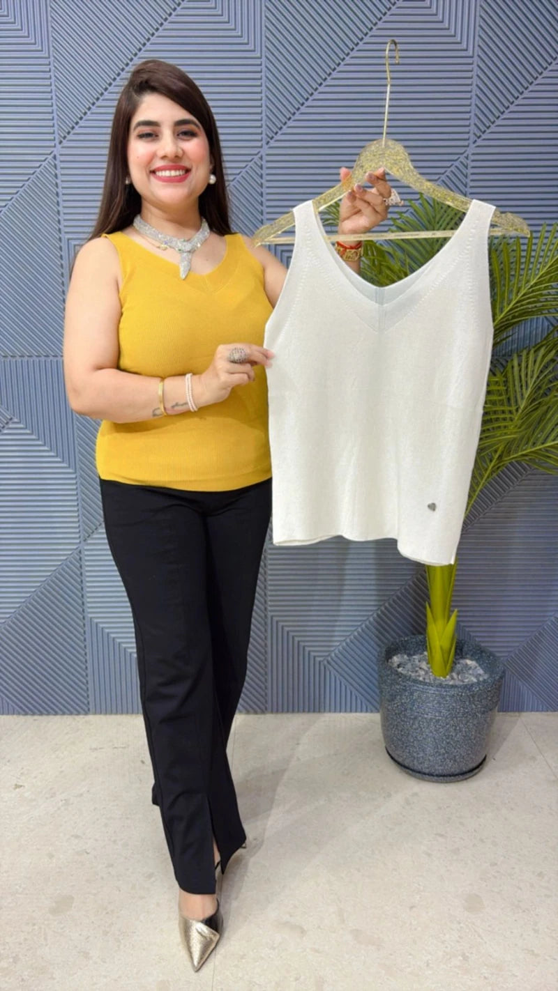 PREMIUM SUMMER CUT SLEEVS TOP GGR1803