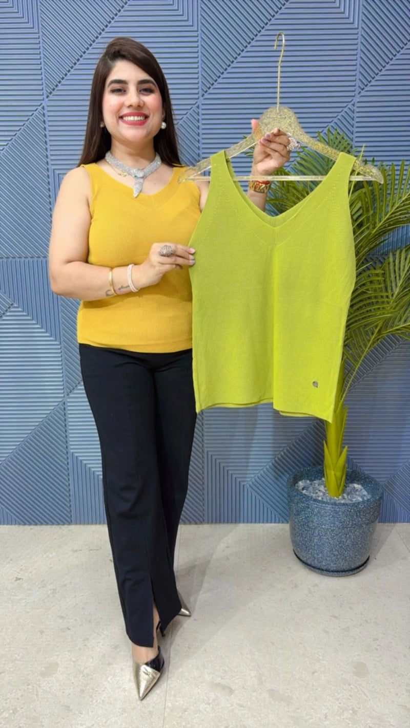 PREMIUM SUMMER CUT SLEEVS TOP GGR1803