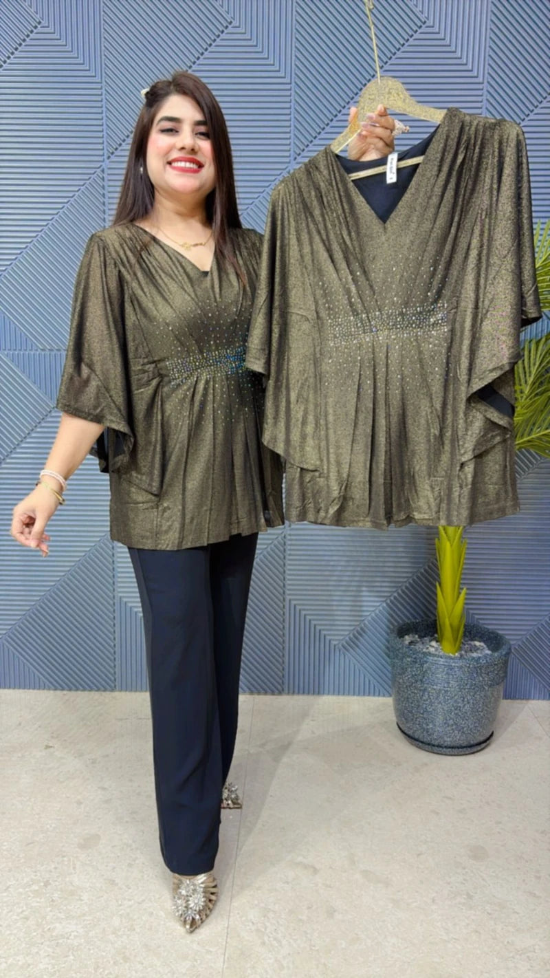 PARTYWEAR POWER NET TOP GGR1815