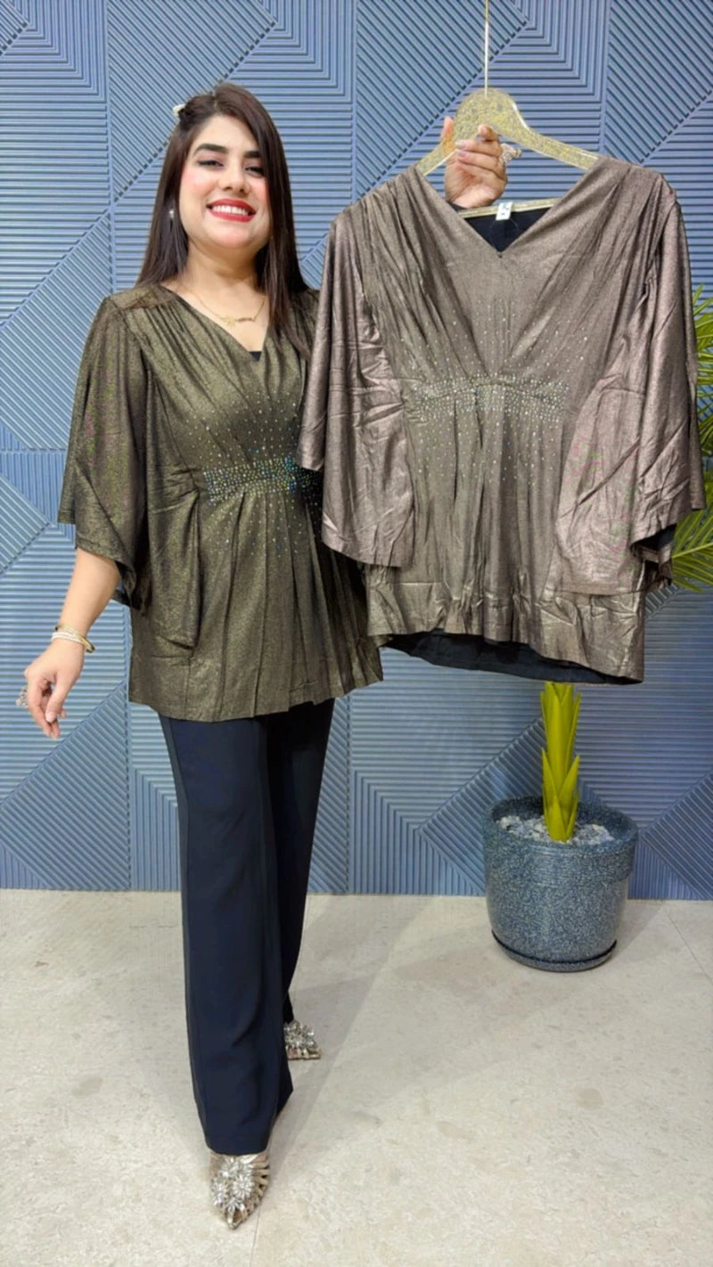 PARTYWEAR POWER NET TOP GGR1815