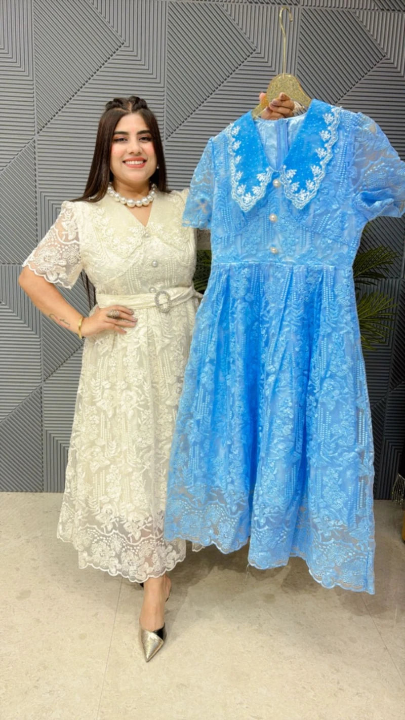 PREMIUM EMBROIDERY DOLL DRESS GGR1888