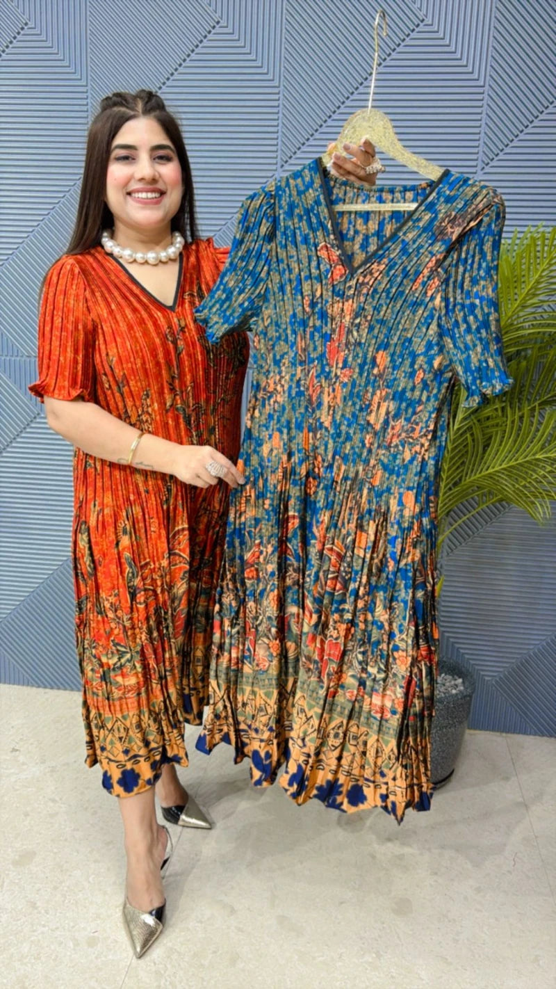 PREMIUM WRINKLE DRESS GGR1900