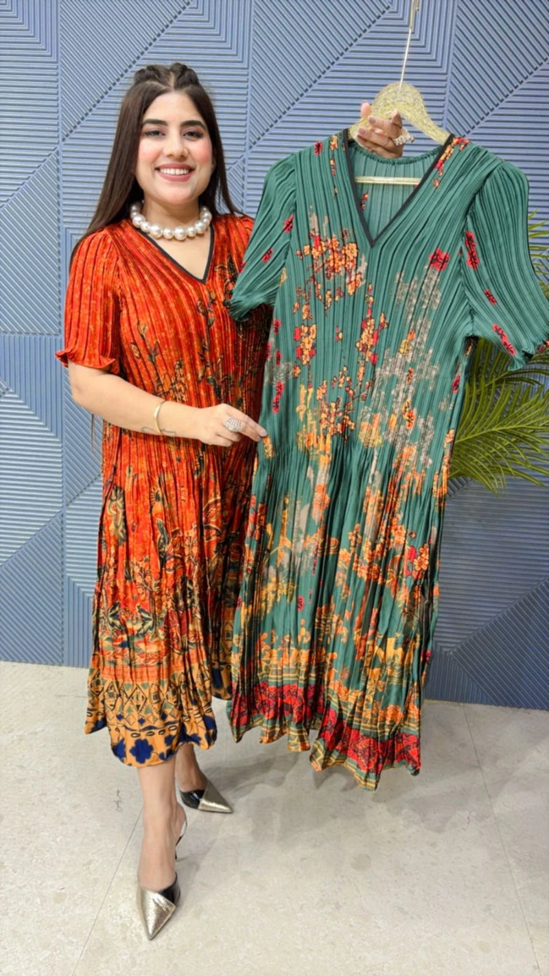 PREMIUM WRINKLE DRESS GGR1900