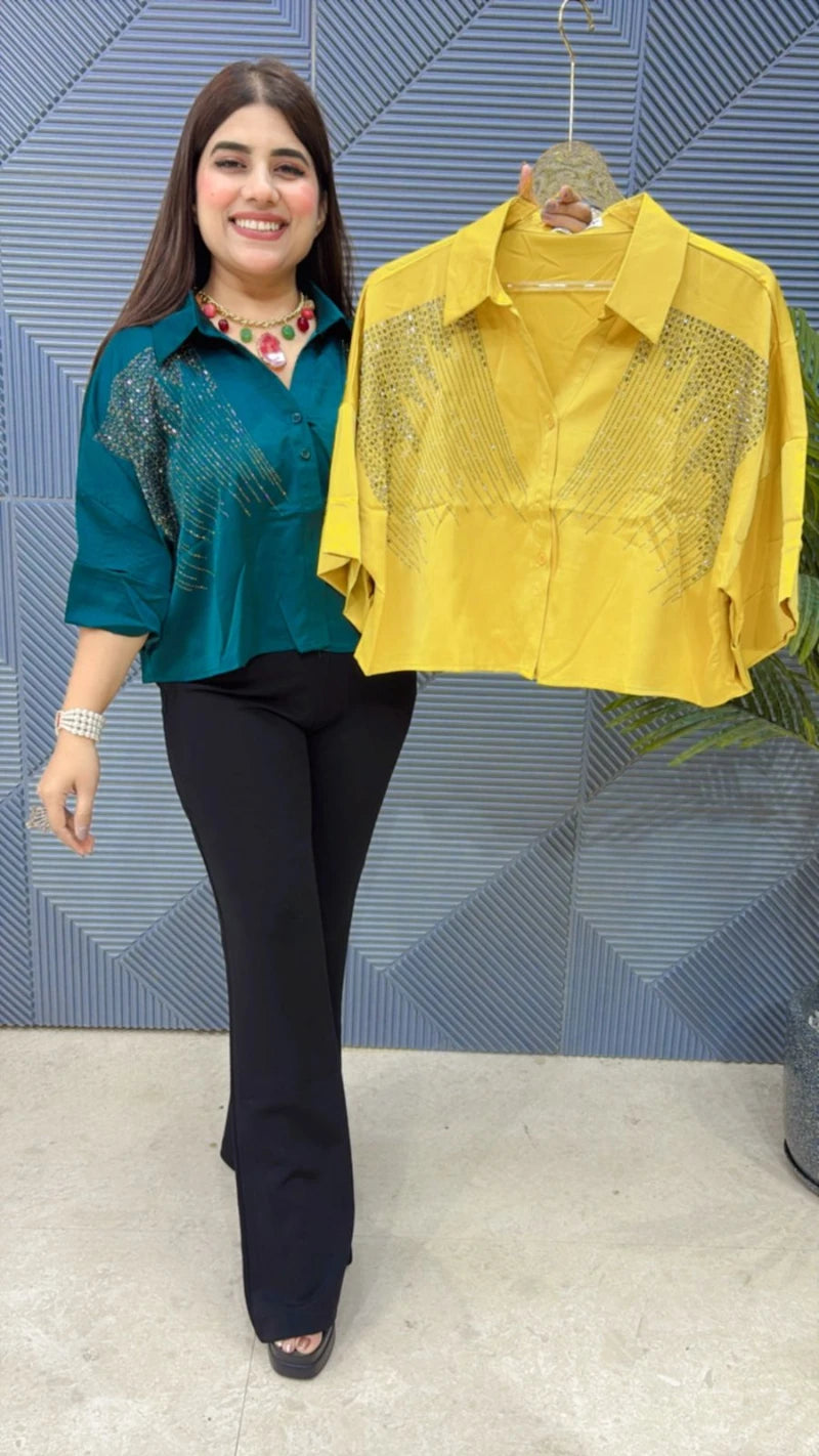 PTREMIUM CROP TOP GGR1953