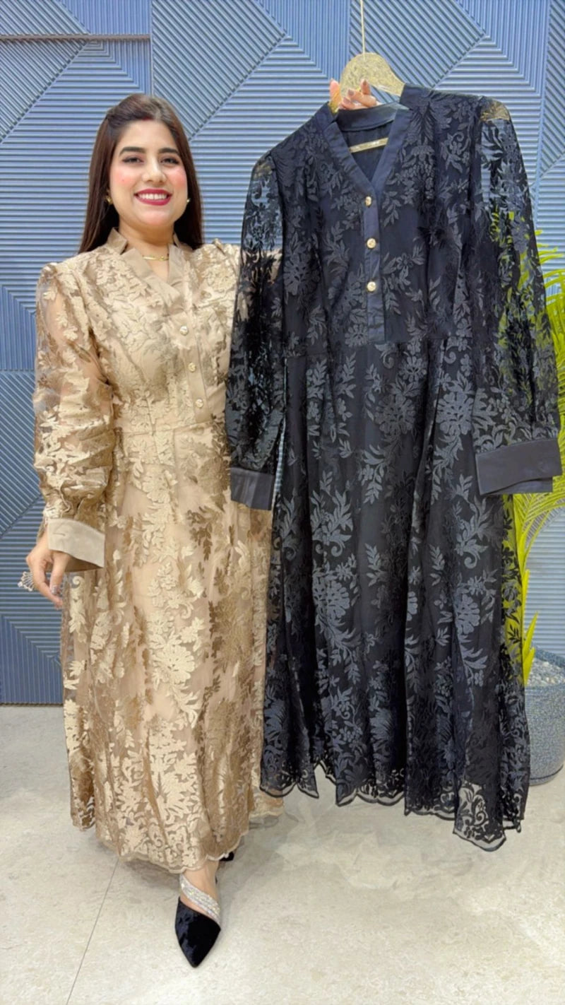 PREMIUM GOWN DRESS WITH BELT GGR2006