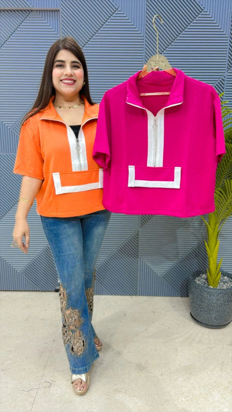 PREMIUM ZIPPER TOP GGR2013