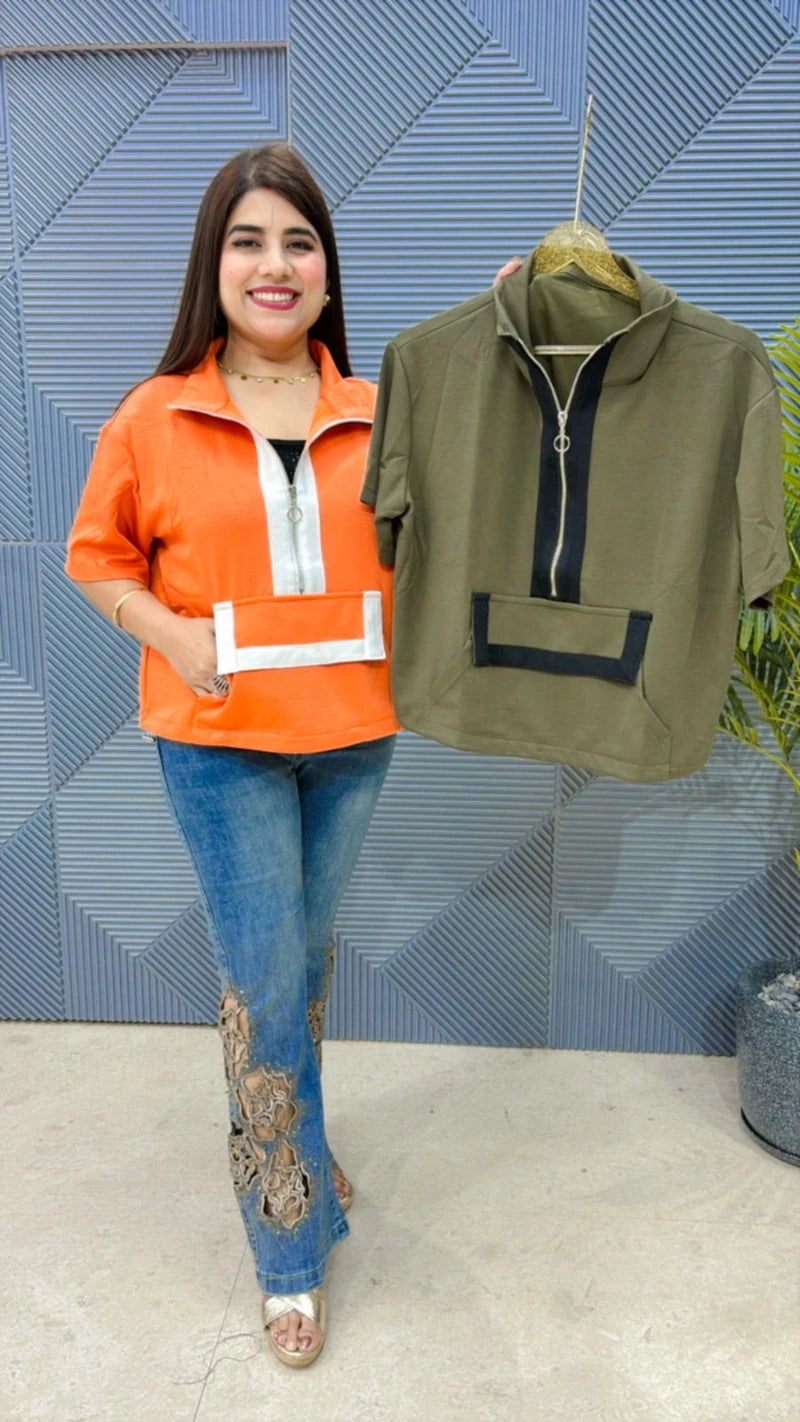 PREMIUM ZIPPER TOP GGR2013